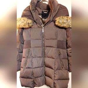 Long puffer jacket